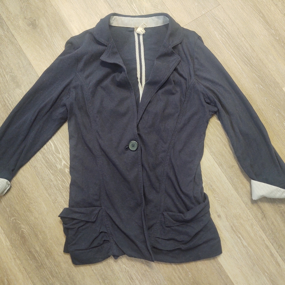 We The Free By Free People Slouchy Cardigan Blazer SZ Sm